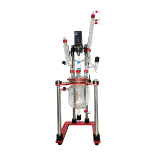 新型螺紋磨口-雙層玻璃反應(yīng)釜1L、2L、3L、5L