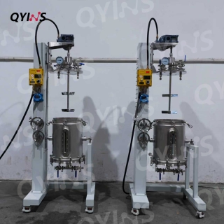 高效過(guò)濾 升降一體化 50L不銹鋼固相釜